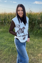 Load image into Gallery viewer, Cowboy Canvas Vest