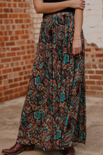 Load image into Gallery viewer, Sagebrush Swirl Maxi Skirt