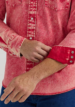 Load image into Gallery viewer, Vintage Button Up Burnt Red