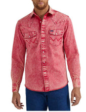 Load image into Gallery viewer, Vintage Button Up Burnt Red