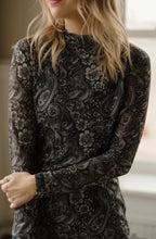 Load image into Gallery viewer, Wanted in Paisley Mesh Top