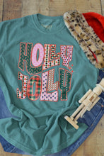 Load image into Gallery viewer, Holly Jolly Patch Tee