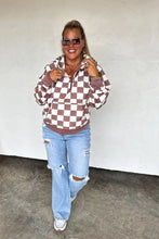 Load image into Gallery viewer, Checkered Easy Does it Pull-Over