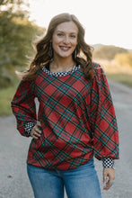 Load image into Gallery viewer, Merry and Checked Top