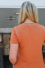 Load image into Gallery viewer, Rust Starry Stud Tee