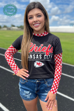 Load image into Gallery viewer, Pep Rally Mesh Top Red