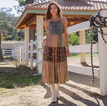 Load image into Gallery viewer, Boho Patchwork Dress
