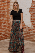 Load image into Gallery viewer, Sagebrush Swirl Maxi Skirt
