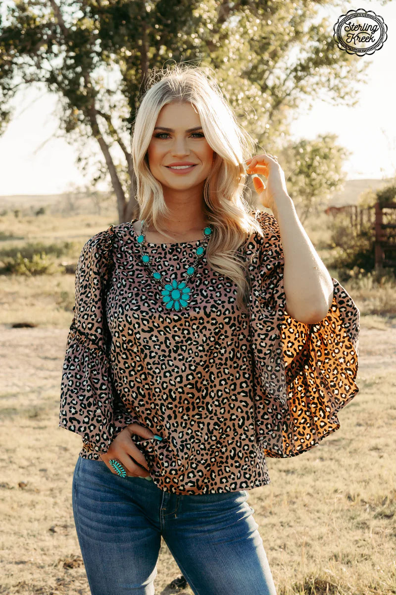 Into the night Leopard Top