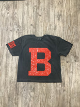 Load image into Gallery viewer, Borger Cropped Game Day Tee
