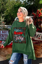 Load image into Gallery viewer, Christmas Oversized Hybrid Sweatshirt

