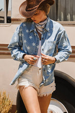 Load image into Gallery viewer, Star Denim Jacket
