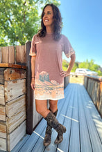 Load image into Gallery viewer, Desert Clay T-shirt Dress
