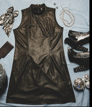 Load image into Gallery viewer, Leather Lust Dress

