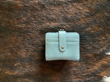 Load image into Gallery viewer, Blue Leopard Wrangler Wallet
