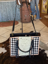 Load image into Gallery viewer, American darling tote (check)
