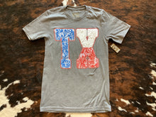 Load image into Gallery viewer, TX Lace Puff Tee
