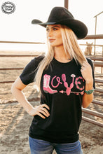 Load image into Gallery viewer, Western LOVE tee
