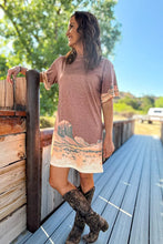 Load image into Gallery viewer, Desert Clay T-shirt Dress
