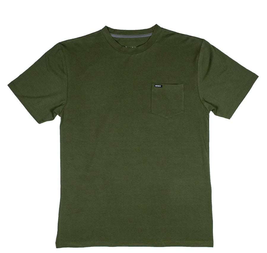 Olive Pocket Tee