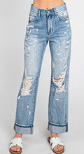Load image into Gallery viewer, Vintage Bleach Spot Jeans
