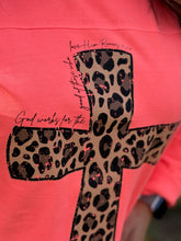 Load image into Gallery viewer, Leopard Cross Long Sleeve
