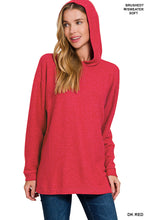 Load image into Gallery viewer, Hooded Melange sweater
