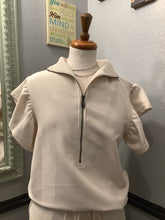 Load image into Gallery viewer, Ruffled ribbed pants suit
