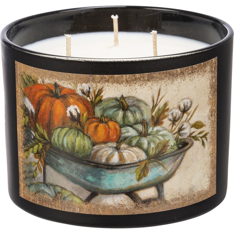 Wheelbarrow Candle