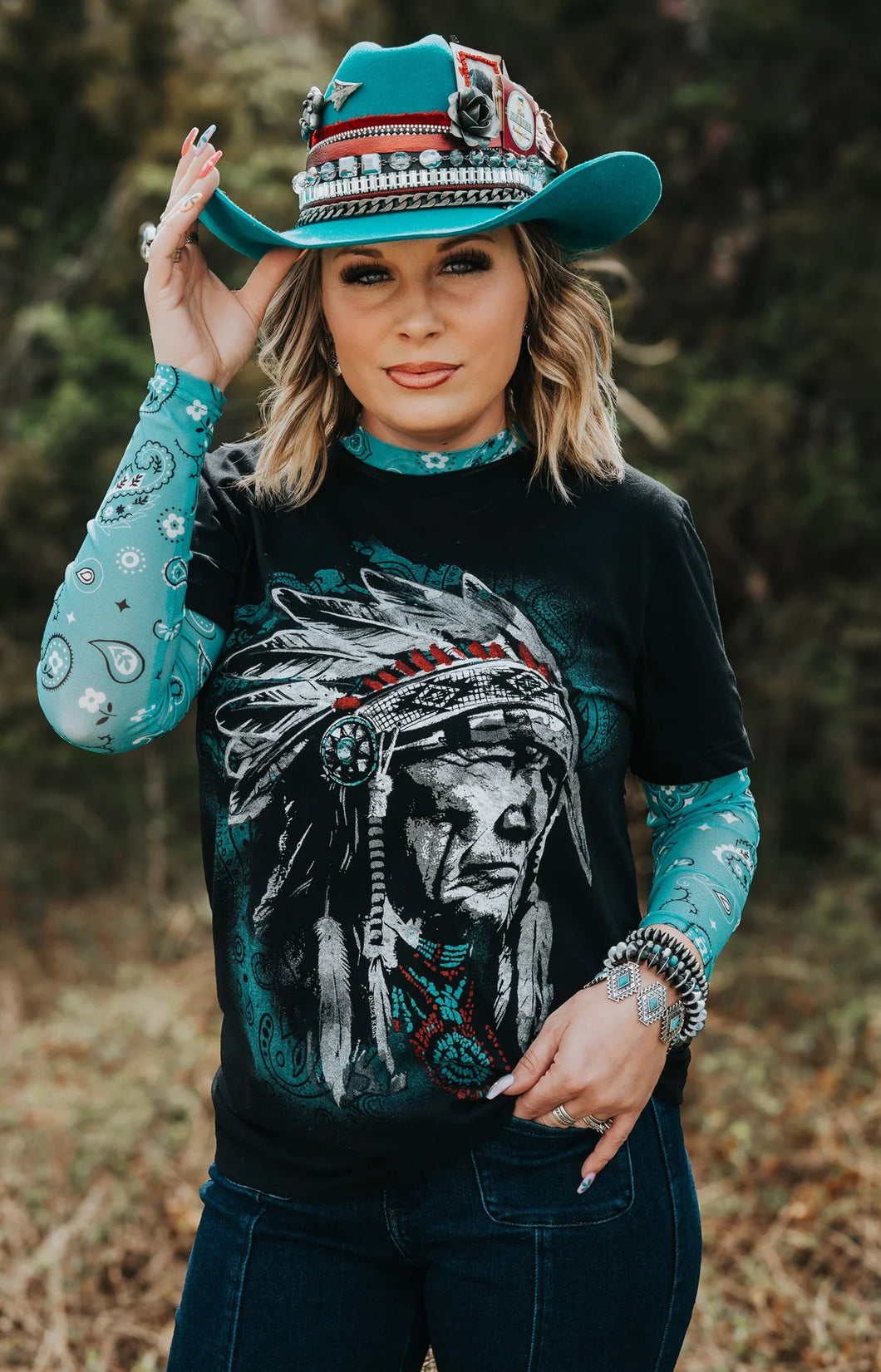 Paisley Chief Tee