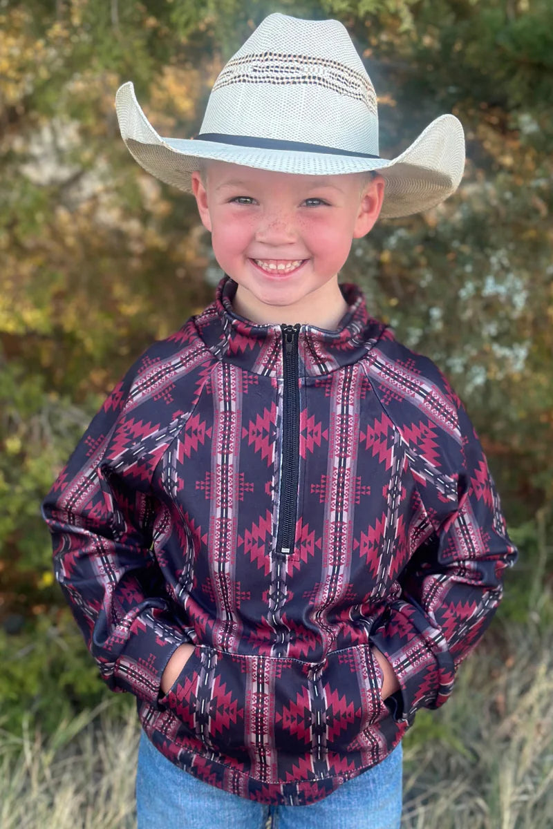 Mini Crimson Creek Pullover