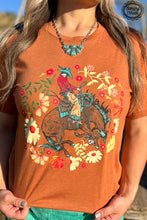 Load image into Gallery viewer, Somewhere South Bronc Tee
