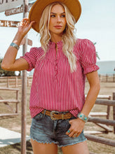 Load image into Gallery viewer, Dally Striped Blouse
