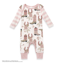 Load image into Gallery viewer, Western Cowgirl Boots Baby Cotton Romper
