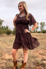 Load image into Gallery viewer, Bronzed Bloom Dress
