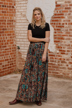 Load image into Gallery viewer, Sagebrush Swirl Maxi Skirt

