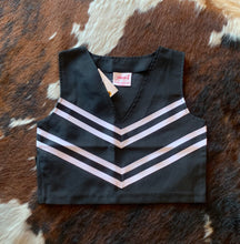 Load image into Gallery viewer, Cheer Vest Black/White
