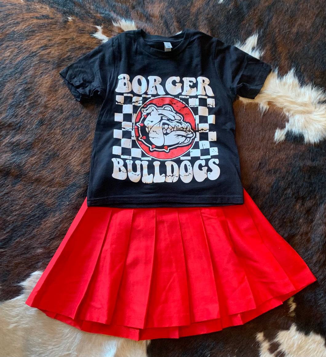 Cheer Skirt Red