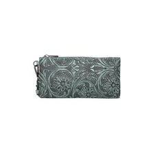 Load image into Gallery viewer, Tooled Phone Wristlet/Crossbody
