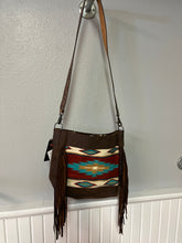 Load image into Gallery viewer, Suede, Leather, and Wool Crossbody - American Darling

