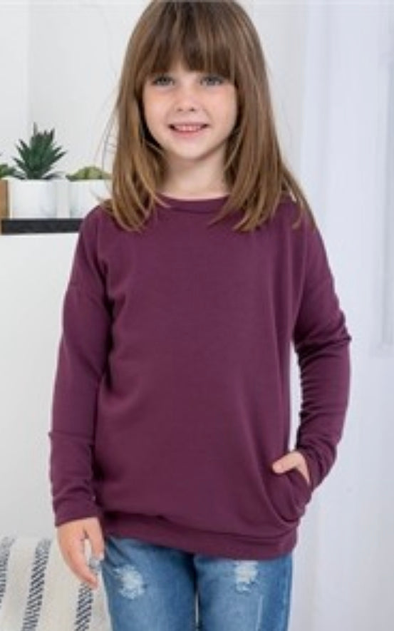 Plum Patch Pullover