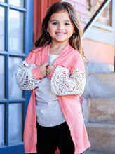 Load image into Gallery viewer, Girls Sweet Mood Lace Cardi

