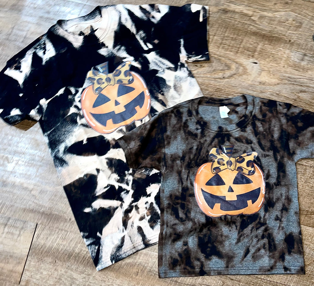 Mommy and Me Pumpkin Tees