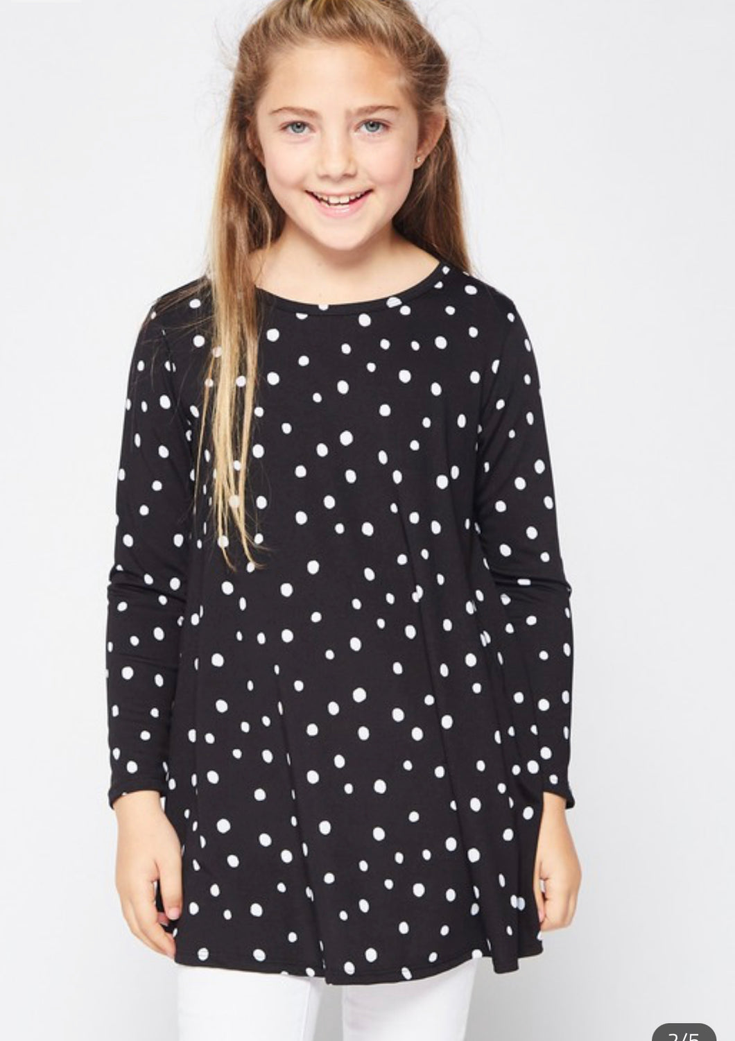 Polkadot Swing Dress