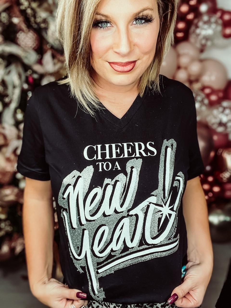 Cheers to a New Year Tee