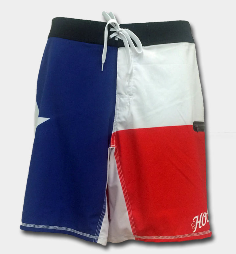 MEN’S Texas Flag Board Shorts