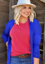 Load image into Gallery viewer, Royal Blue Cardigan
