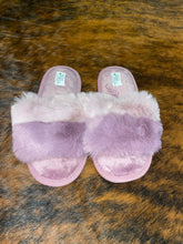 Load image into Gallery viewer, Cotton Candy Puff Slippers
