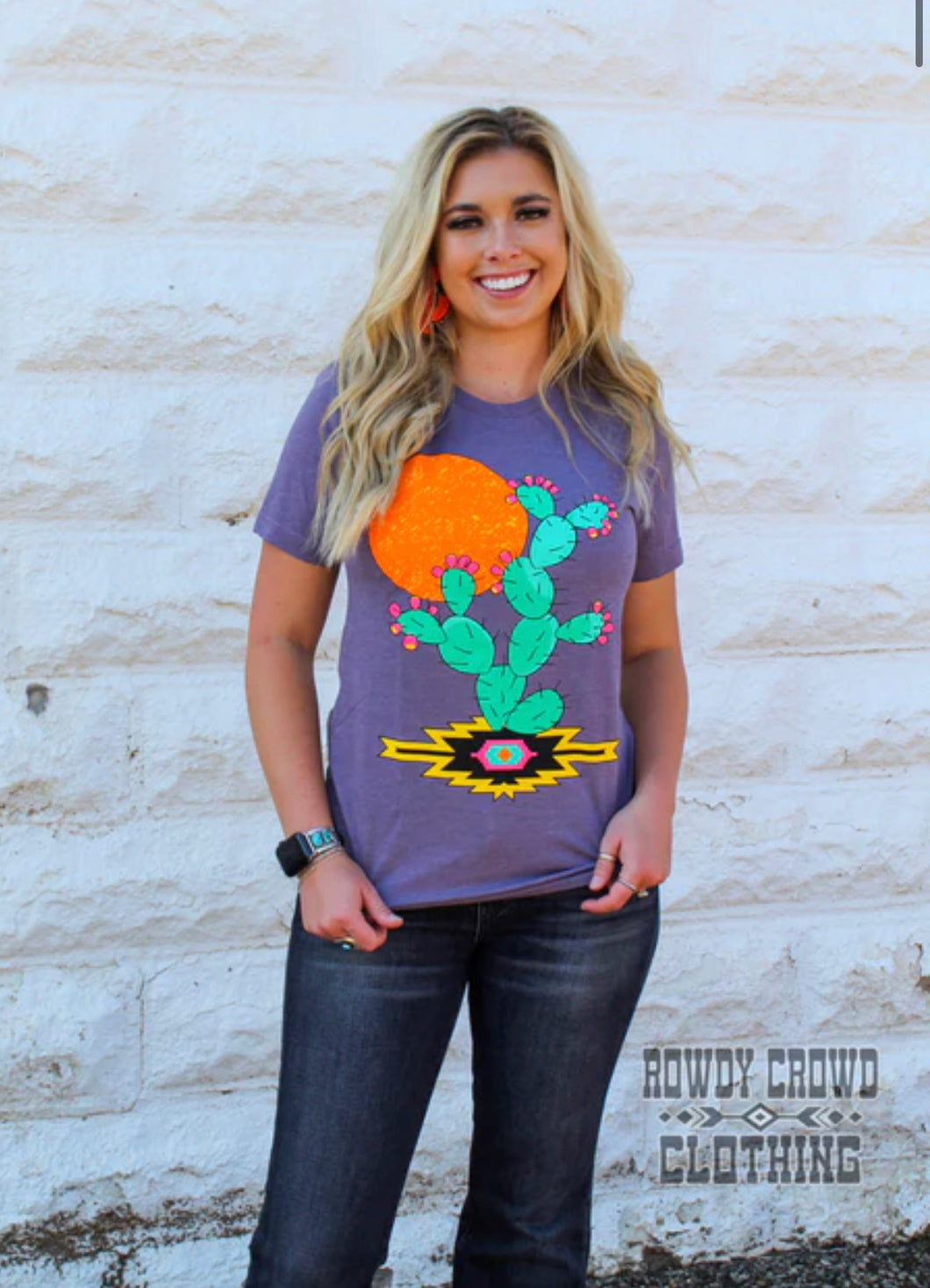Neon prickly tee